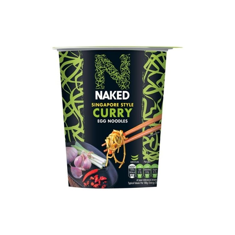 Naked Singapore Style Curry Egg Noodles 78G - Best Price in Sri Lanka ...