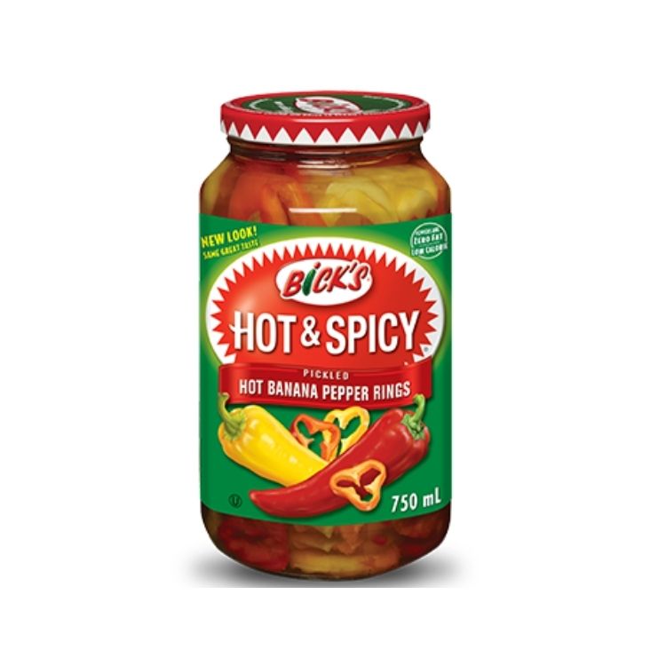 Bicks Hot & Spicy Pickled Hot Banana Pepper Rings 750Ml - Best Price in ...