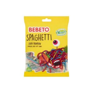 Bebeto Spaghetti Sour Rainbow Soft Candy 70G