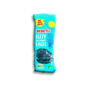 Bebeto Fizzy Blue Raspberry Laces 200G