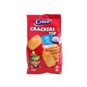 Croco Crackers Top Sare Salt 150G