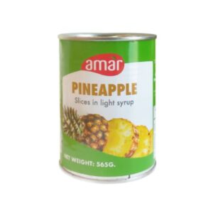 Amar Pineapple Slice In Light Syrup 565G