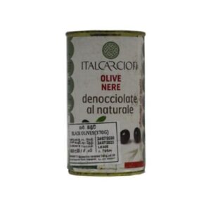 Italcarciofi Black Olives 350G
