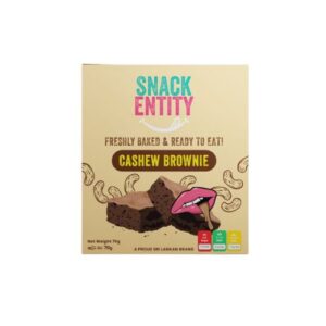 Snack Entity Cashew Brownies 70G