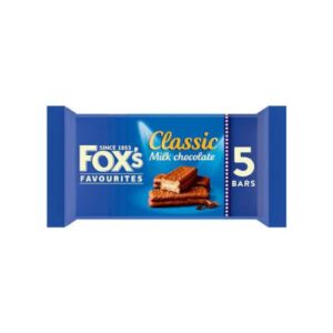 Foxs Classic Milk Chocolate 5 Bars 125G