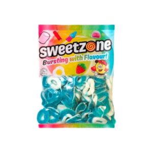 Sweetzone Blue Raspberry Rings Packet 1Kg