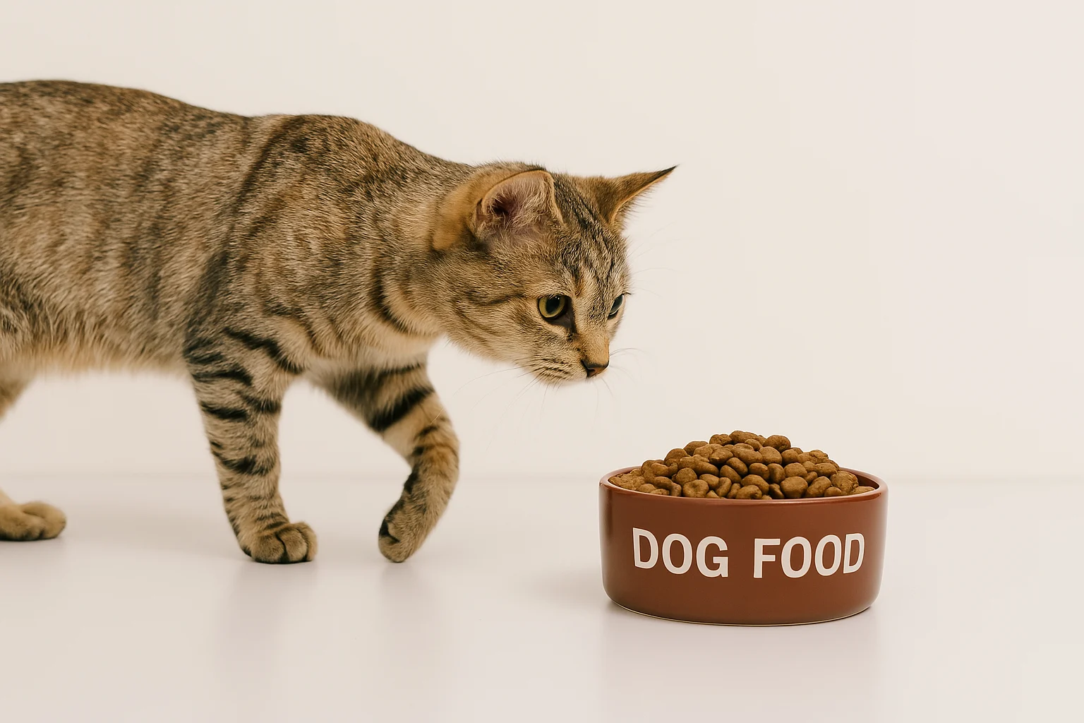 Can Cats Eat Dog Food?
